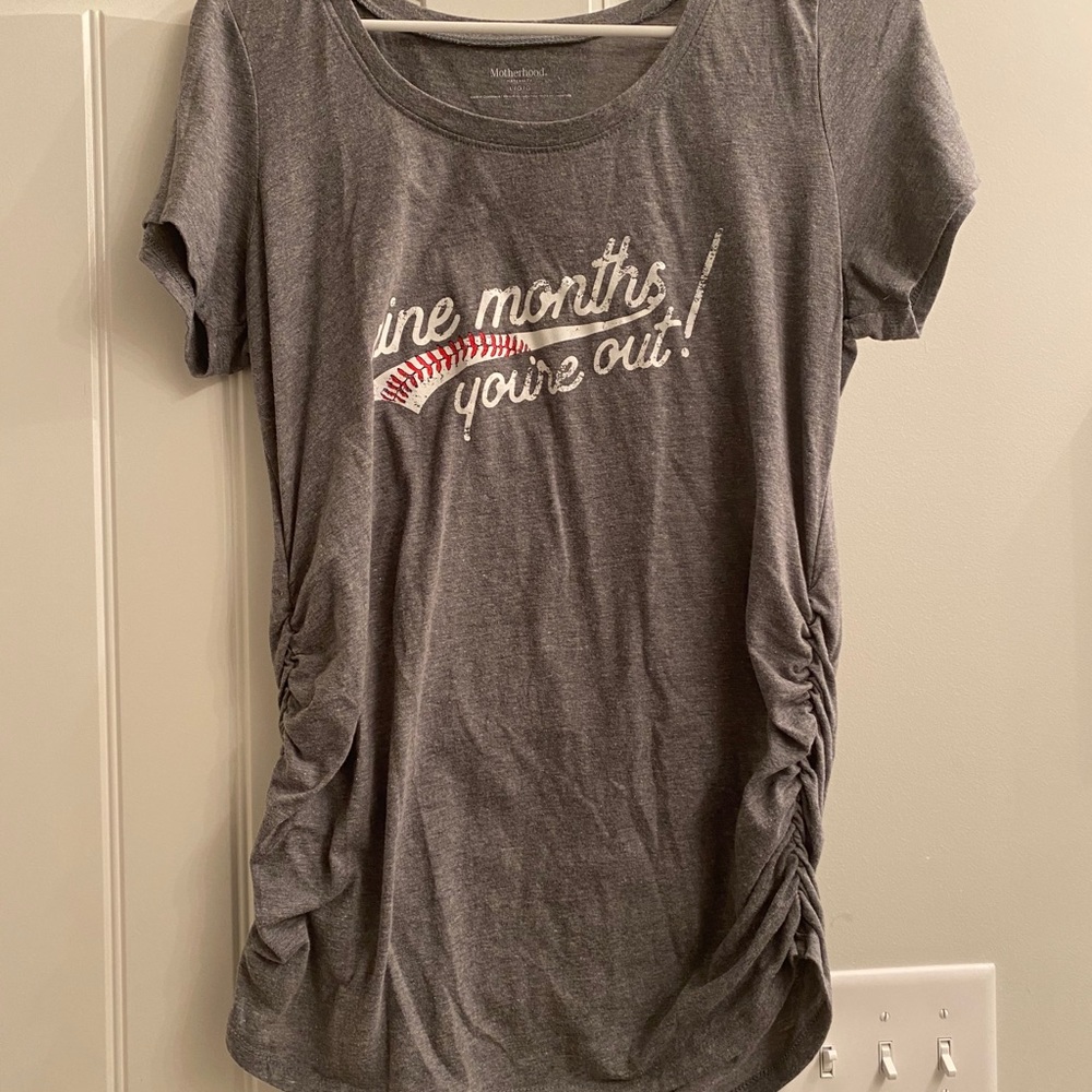 Nine months you’re out maternity top